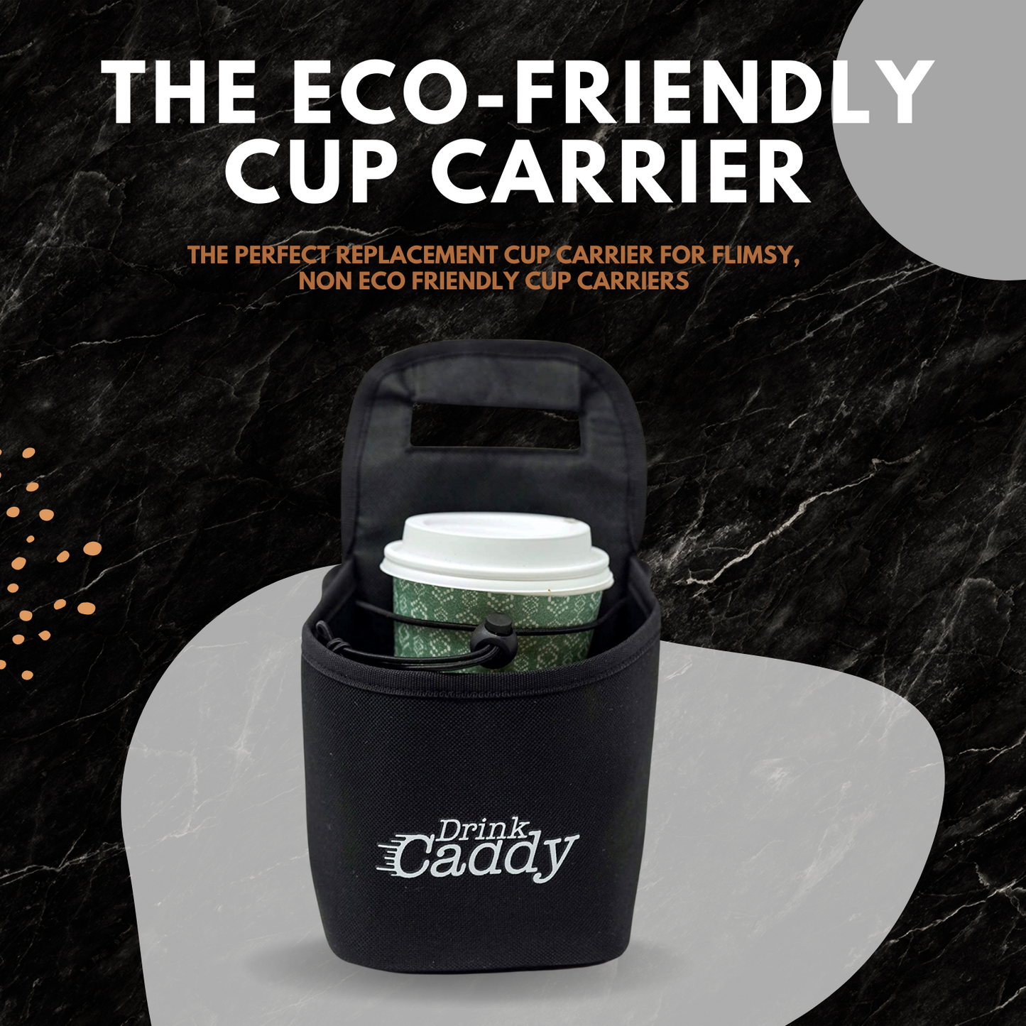 Caddy Mesa - Portable, Reusable Drink Carrier