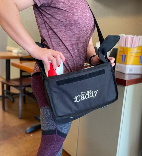 Reusable Insulated Three Cups Carrier