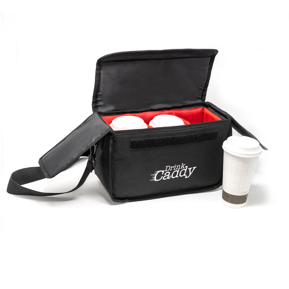 Reusable Insulated Three Cups Carrier