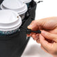 Drink Caddy Portable Drink Carrier and Reusable Coffee Cup Holder - 6 Cup Collapsible Tote Bag
