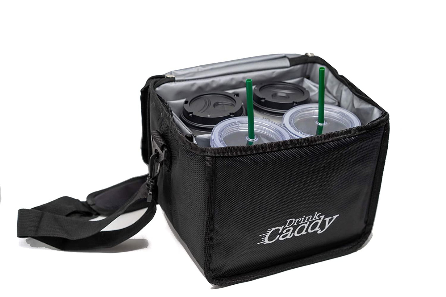 Reusable Insulated Four Cups Carrier